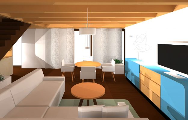 Innenarchitektur-München-Neugestaltung-Einfamilienhaus-Wohnzimmer-2