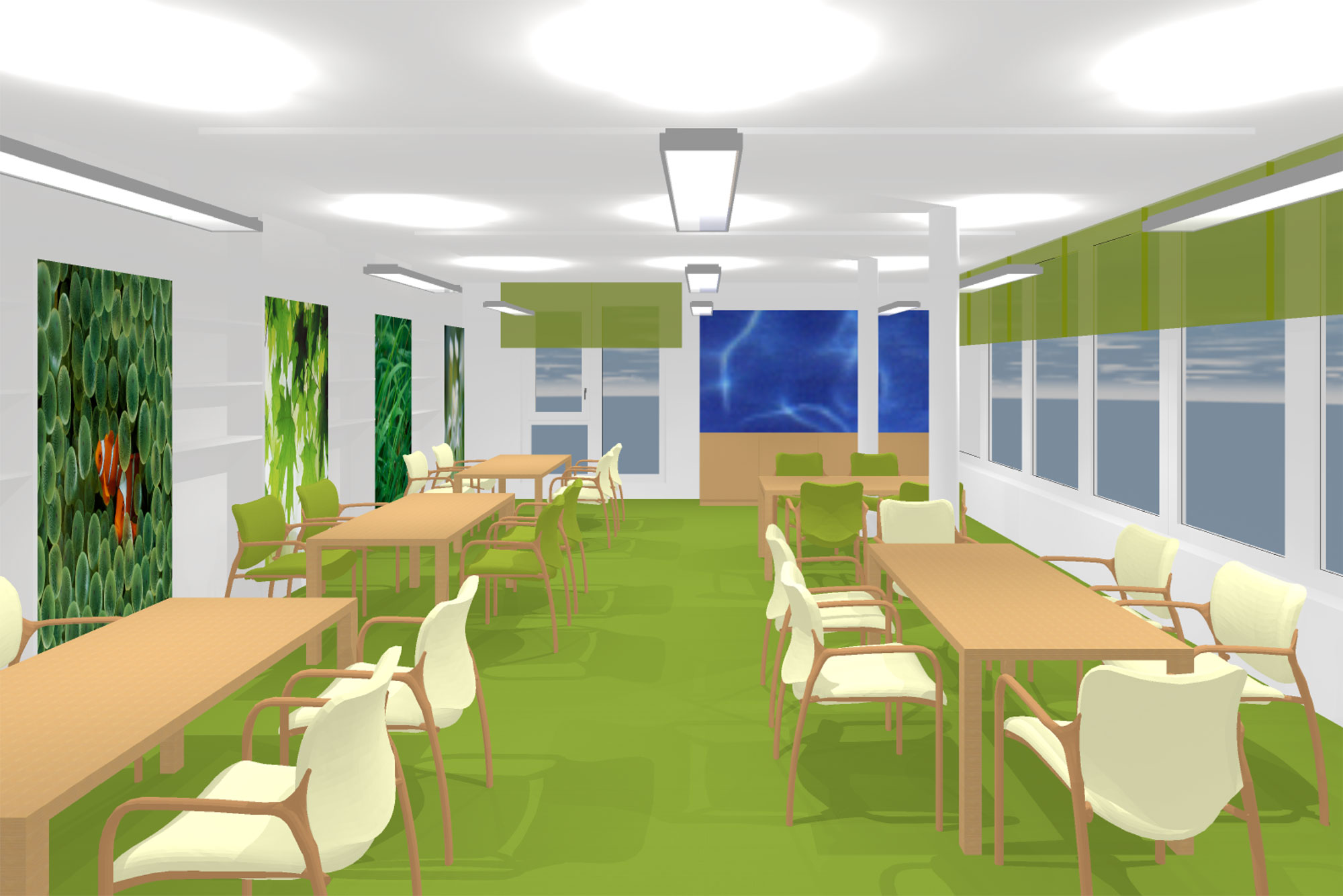 Innenarchitektur-München-Seniorenheim-Speisezimmer-3